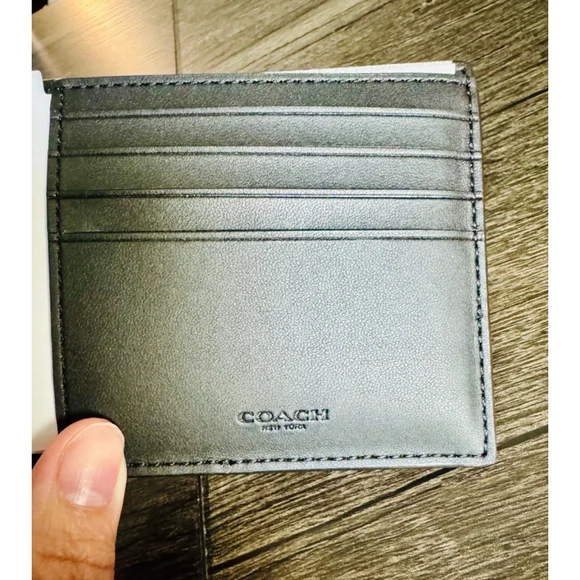 Coach 3 In 1 Men’s Wallet In Signature Canvas - Picture 5 of 8